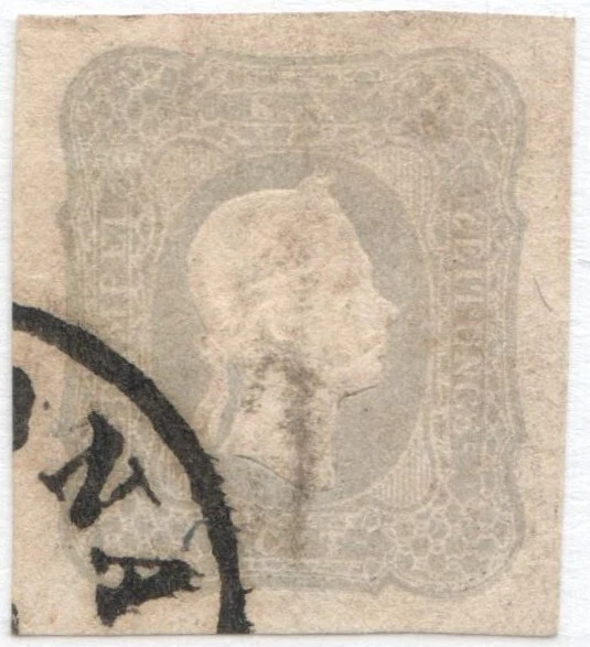 ANTICHI STATI ITALIANI - LOMBARDO VENETO (1861) Francobolli per Giornali , #10. - Immagine 1 di 2