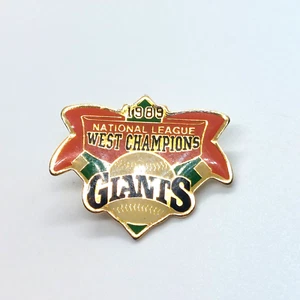 1989 National League West Champions San Francisco Giants Pin Lapel Enamel - Picture 1 of 3