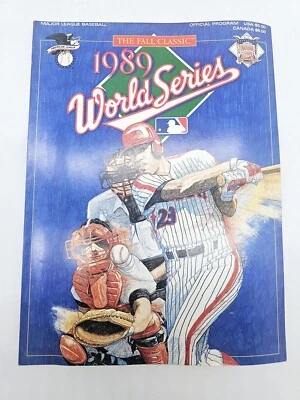 1989 World Series The Fall Classic Program San Francisco Giants Vs Oakland A's - Image 1 of 4