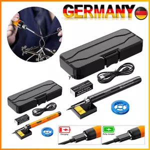 Mini-Akku-Lötkolben-Set 8W Temperaturanpassungseinstellungen 450°C mit USB-Kabel - Bild 1 von 16