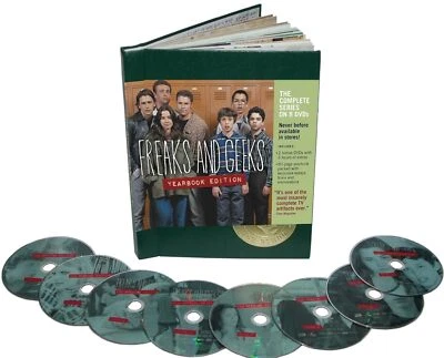 NEW - Freaks and Geeks: The Complete Series DVD 1999 Yearbook Edition 8 Disc Set - Image 1 of 4