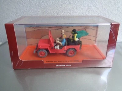 VOITURE MINIATURE 1/43 TINTIN AU PAYS DE L OR NOIR - Photo 1/4