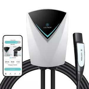 Estación de carga Lectron Tesla V-BOX Pro 48A EV L2 con acceso a aplicaciones - Imagen 1 de 11