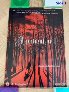 Resident Evil 4 Official Promo Poster PS2 UK Version Capcom 2005 - Bild 1 von 15