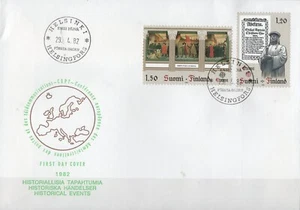 A5 Finland 1982, FDC -29.4.82 - Historical Events. - Picture 1 of 1