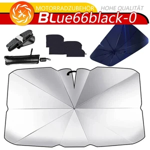 Auto Windschutzscheibe Sonnen Set Sonnenschirm Faltbar Sichtschutze Frontscheibe - Bild 1 von 13