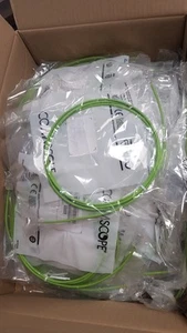 Job Lot 100x GREEN CommScope MiNo6 7ft (2.1m) Cat6 Ethernet Cables Patch Leads - Afbeelding 1 van 5