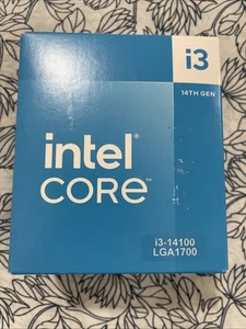 Intel Core i3-14100 - Core i3 14th Gen Raptor Lake 4-Core (4P+0E) LGA 1700 60W - Afbeelding 1 van 4