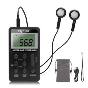 Pocket Small Radio by , Personal Mini AM FM Portable Digital Tuning Transisto... - Bild 1 von 7