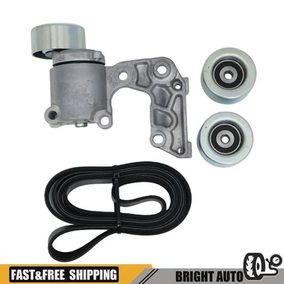 Serpentine Belt Component Kit fits 05-12 Toyota Avalon Camry Lexus ES350 3.5 V6 Foto 1 de 4