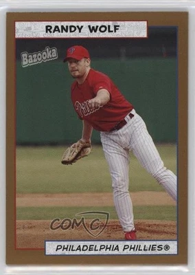 2005 Topps Bazooka Gold Randy Wolf #156 - Image 1 of 2