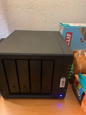 Synology DS920+ NAS Drive with 4x 12TB Ironwolf Pro and 256 SSD and 20 GB RAM!! - Image 1 of 4