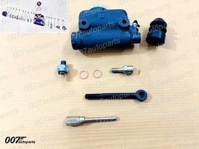 Conjunto de cilindro maestro de freno + accesorio para Willys Jeep CJ2A CJ3A CJ3B M38-A556 Foto 1 de 4