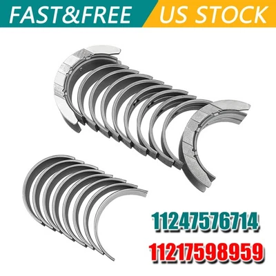 N20 Engine Main & Rod Bearing Set For BMW X3 X4 X5 F20 F22 F25 F26 F30 F34 2.0L - Image 1 of 4