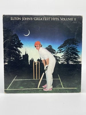 ELTON JOHN GREATEST HITS VOLUME II 2 12" LP VG+ VINYL  RECORD w/INSERT MCA 1975 - Image 1 of 4