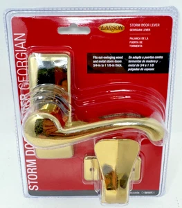 NEW Larson Georgian Brass Lever Storm Door Latch CH3010701 OEM Factory Sealed - Picture 1 of 4