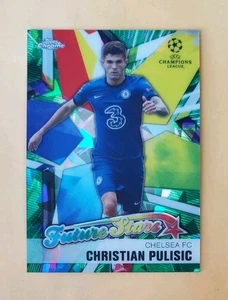 2020-21 Topps Chrome Sapphire Edition Future Stars Green /75 Christian Pulisic - Picture 1 of 4