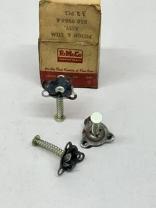 Ford B5A-9904-A / B5AZ-9A565-A Piston & Stem Assy (3 Pcs) FoMoCo 1955 Carb - Foto 1 di 6