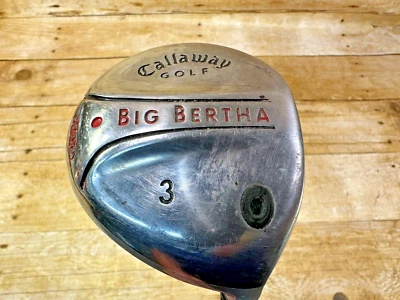 CALLAWAY GOLF BIG BERTHA S2H2 LADIES 3 WOOD RH FUJIKURA VISTA PRO L FLEX 42.5" - Image 1 of 4