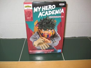 Banpresto My Hero Academia Bravegraph #1 Izuku Midoriya NEW - Picture 1 of 2