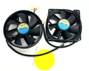 ASSORTED MASSCOOL ROTARY DC FAN BRUSHLESS BALL BEARING FAN LOT OF 2 - Picture 1 of 5