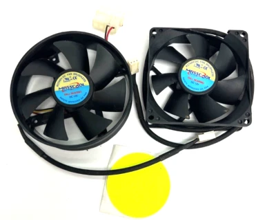 ASSORTED MASSCOOL ROTARY DC FAN BRUSHLESS BALL BEARING FAN LOT OF 2 - Image 1 of 4