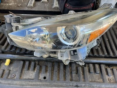 2017 2018 Mazda 3 Headlight Halogen LH Front Left Driver Side Genuine OEM Foto 1 de 4