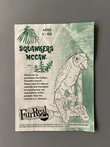 FurReal Friends Squawkers McCaw Instruction Manual Only - Picture 1 of 1