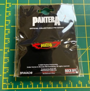 PANTERA FLAMES SEHR HOCHWERTIGES METALLABZEICHEN OFFIZIELL LIZENZIERT - Bild 1 von 7