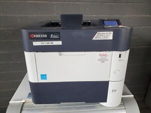 Kyocera EcoSys FS-4100dn WorkGroup Printer - See Test Prints