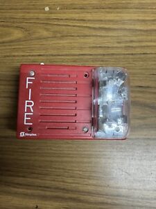 Simplex 4903-9202 Fire Alarm Horn Strobe Red