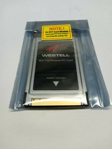 Westell 802.11g Wireless PC Card A90-200WG-01 PC Adapter Card - Photo 1/9
