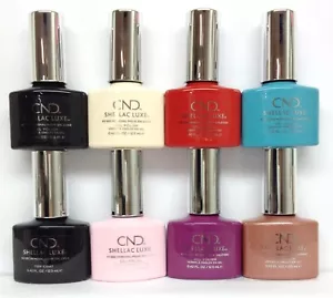 CND SHELLAC LUXE .42oz/12.5ml - 65 Colors, 15 Exclusive, 1 Top - Pick Any Color - Picture 1 of 67