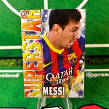 LIONEL MESSI 27 - FCB BARCELONA - World LEAGUE CHIPS 2013 14 CARD