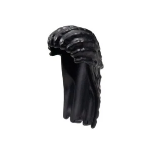 LEGO - Minifigure, Hair Long Dreadlocks - Black - Picture 1 of 1