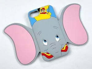Disney Parks DUMBO iPhone 6s 7 8 Silicone Case D-Tech NWOT Elephant Magnetic Ear - Picture 1 of 4