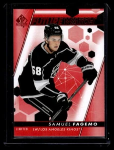 Samuel Fagemo 2022-23 SP Authentic Red Future Watch #132 Los Angeles Kings - Picture 1 of 2