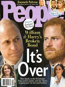 PEOPLE Magazine November 27 2023 Prince William Prince Harry Kamala Harris - Picture 1 of 3