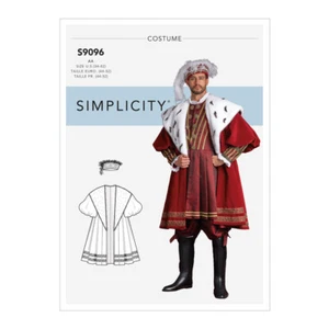 Modello tagliato Heinrich Vlll - cappotto taglia 54-62 - Foto 1 di 7