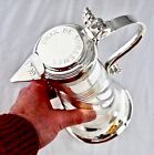 1.1kg Silver Polo Trophy Flagon. Won by Baron Edouard de Rothschild, Paris 1898.