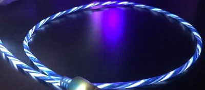 CANDY FLOW LED Light Micro USB Charger Cable for Samsung LG HTC Nokia Motorola - Image 1 of 4