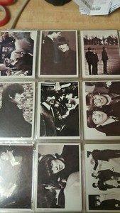 1964 Topps Beatles, A Hard Days Night Movie Trading Cards Complete Set 55 Cards