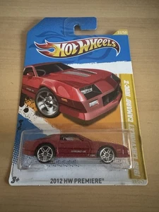 Hot Wheels 1985 Chevrolet Camaro IROC-Z 22/247 - Red - 2012 Mainline A 22/50 S51 - Bild 1 von 2
