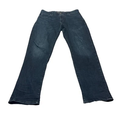 Jeans jeans Lee masculino Extreme Motion MVP ajuste atlético lavagem escura tamanho 34x30 Rd De - Imagem 1 de 4