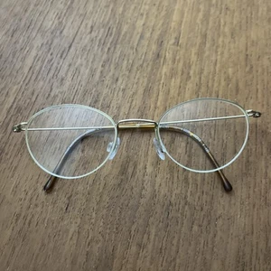 Silhouette M6399 /30 V6050 Half Rim Eyeglasses Gold Frames 45-19 130 Titanium - Picture 1 of 5