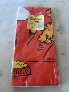Mantel de fiesta de papel Gibson vintage Garfield - Imagen 1 de 2