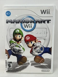 Mario Kart Wii Nintendo Wii Game Complete W Manual CIB Tested - Picture 1 of 4