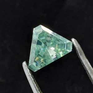 1,83 kt hellgrüne Farbe Fancy SI 1 Form zertifiziert Moissanit d722 - Bild 1 von 10