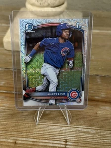 RONNY CRUZ 1° Bowman Mojo 2025 Bowman Chrome Mega Baseball BCP-213 - Foto 1 di 2