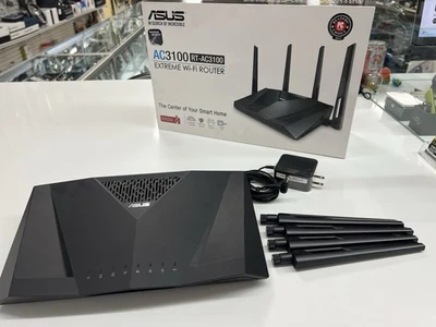 ASUS RT-AC3100 Dual-Band Gigabit WiFi Router Streaming, Gaming, Mint Conditions - Image 1 of 4